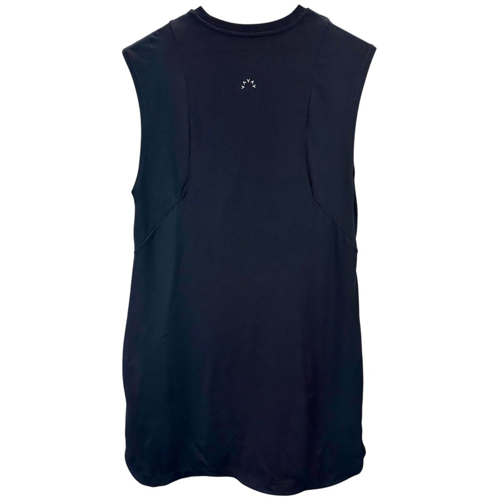Varley Womens Size S Naples Oversized Mini Dress Black Athleisure Comfort Casual - Picture 5 of 7